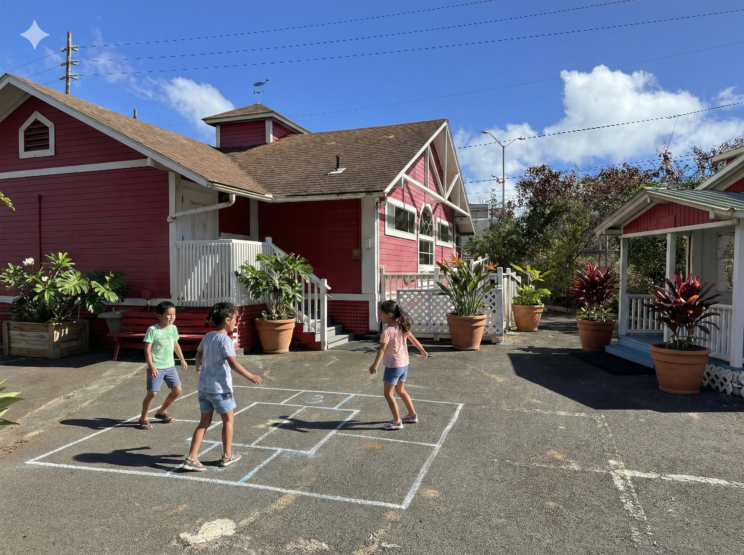 Red Schoolhouse - Tradewinds School Campus